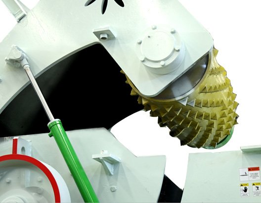 Easy maintenance of wearing parts