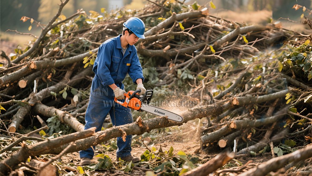 Can you put leaves in a wood chipper?